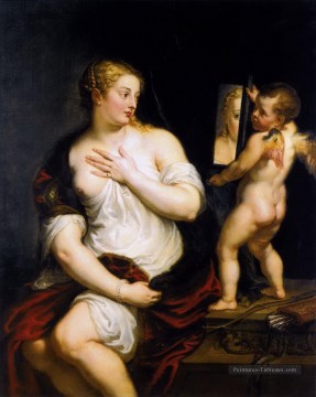  nus Tableaux - Vénus à sa toilette Peter Paul Rubens